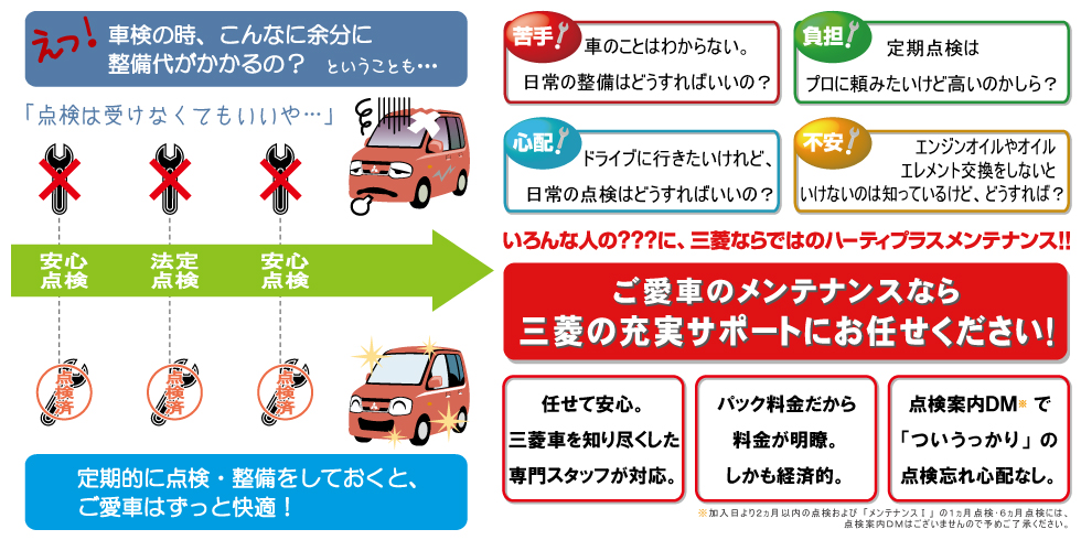 ハーティプラスメンテナンス